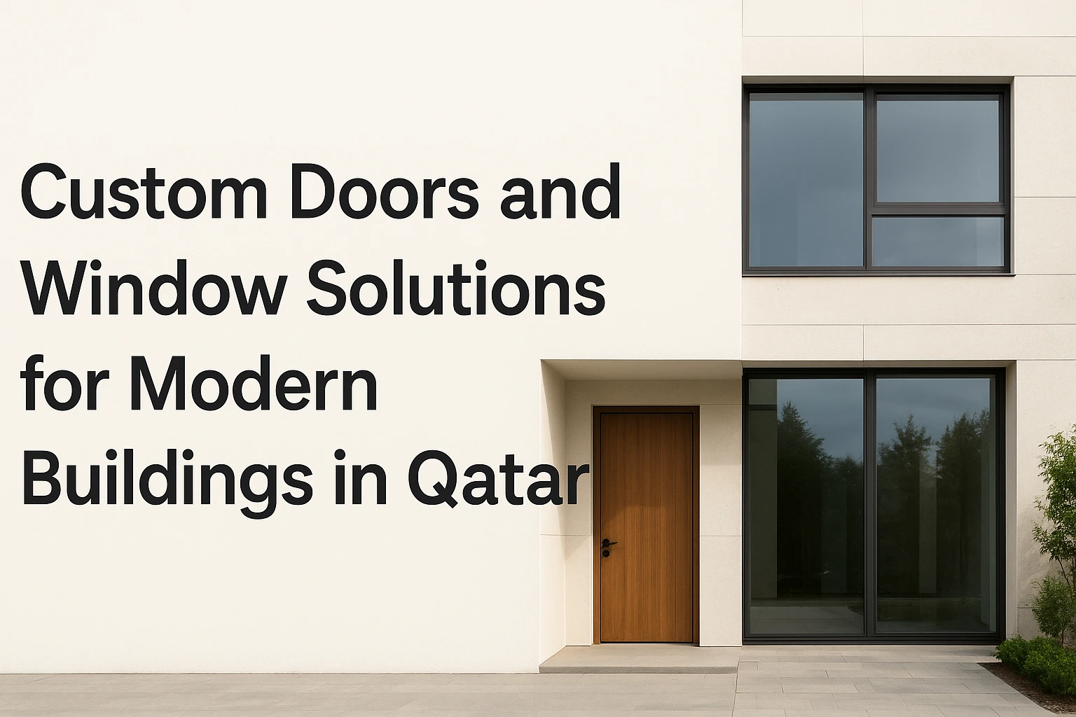 Custom Doors & Windows for Modern Buildings in Qatar